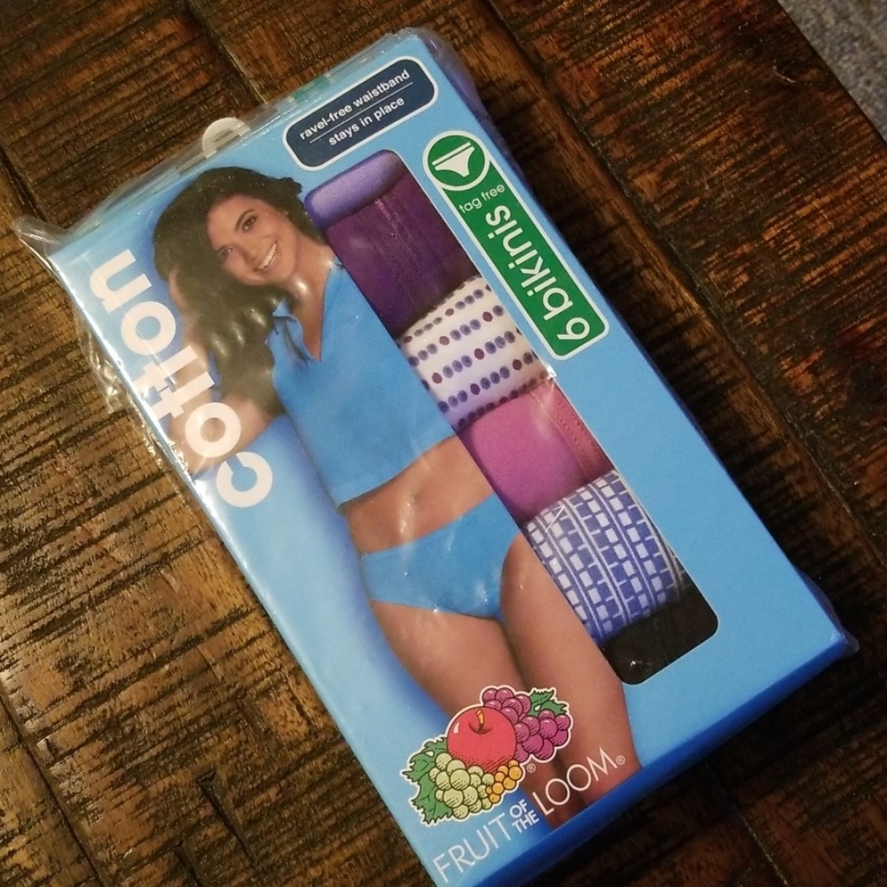 Fruit of the Loom Cotton Bikinis